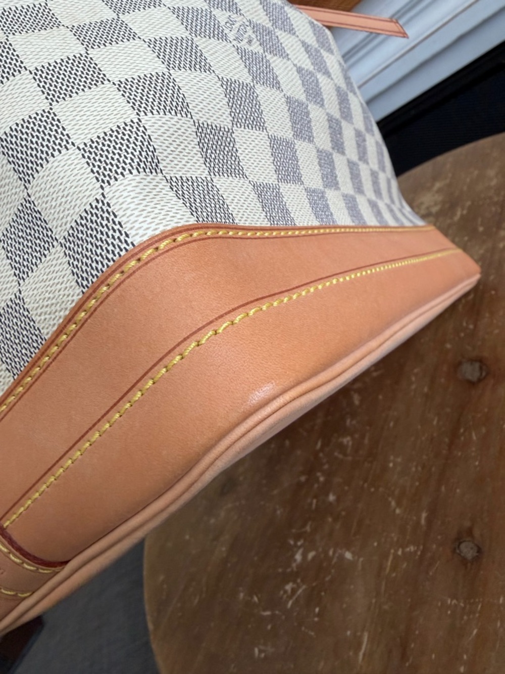 Louis Vuitton Noe GM in Damier Azur Drawstring Bucket Shoulder Bag - Picture 9 of 16